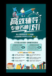 辅导班补习班招生海报