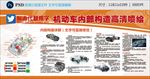 汽车内部构造图（文字可编辑）