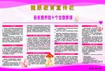 母乳喂养健康教育宣传栏