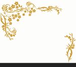 凤尾花 对角花矢量 硅藻泥图