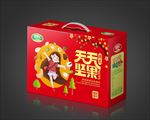 坚果包装平面图