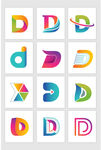 d字母logo