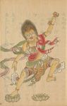 手绘佛像 佛教图案