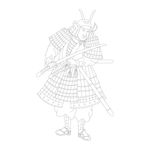 日本着色线稿