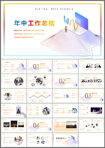 年中工作总结PPT