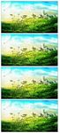 绿色清新梦幻LED大屏视频素材