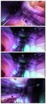 唯美梦幻朦胧光点光晕转场LED