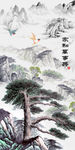 家和万事兴山水图