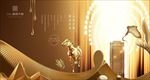 金色质感马 户外