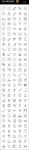 128种通用矢量图表icons