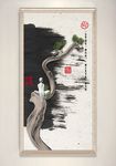 新中式水墨风立体树枝装饰画