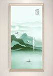 新中式唯美仙境山水装饰画