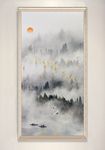中式山水森林云雾装饰画