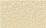 金色花纹电视背景墙装饰画