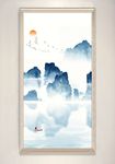 中式唯美山水装饰画
