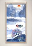 新中式意境水墨山水装饰画