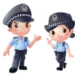 深圳市警察形象设计男女警定稿