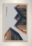 现代简约几何建筑创意装饰画