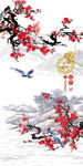 家和富贵梅花图