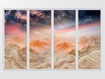 唯美星空移门