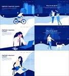 客服服务头像小人图标icons