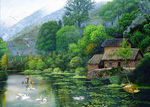 油画