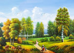 油画