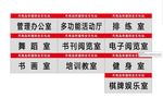 文化站科室牌