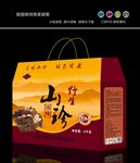 蘑菇包装箱展开图