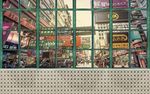 新款香港特色怀旧街头老街景壁纸
