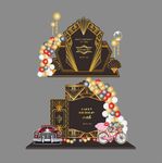黑金主题生日派对设计