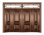 仿铜门