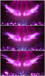 紫色翅膀羽毛婚庆婚宴LED动态
