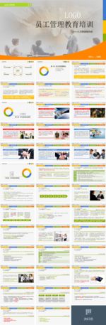 教育培训PPT 小学环保PPT
