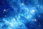 银河蔚蓝星空星星顶画背景底