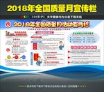 2018质量月活动宣传展板