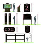 小区全套标识标牌