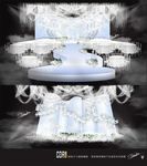 浅蓝色婚礼设计