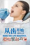 牙齿海报