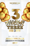 3周年店庆海报