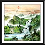 山水画