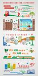 阅览室  图书室文化墙