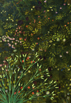 花 花丛 油画 花背景 花底纹