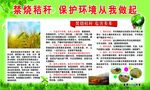 禁烧秸秆图板
