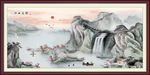 江山多娇挂画