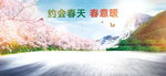 春季车展背景