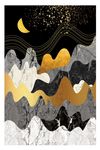 抽象山水画装饰画