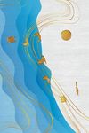 现代抽象山水意境装饰画
