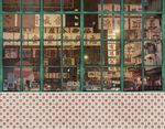 香港老街茶餐厅街头复古窗户