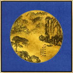 古典新中式禅意山水画
